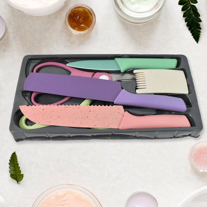 Professional Colorful Kitchen Knives Set