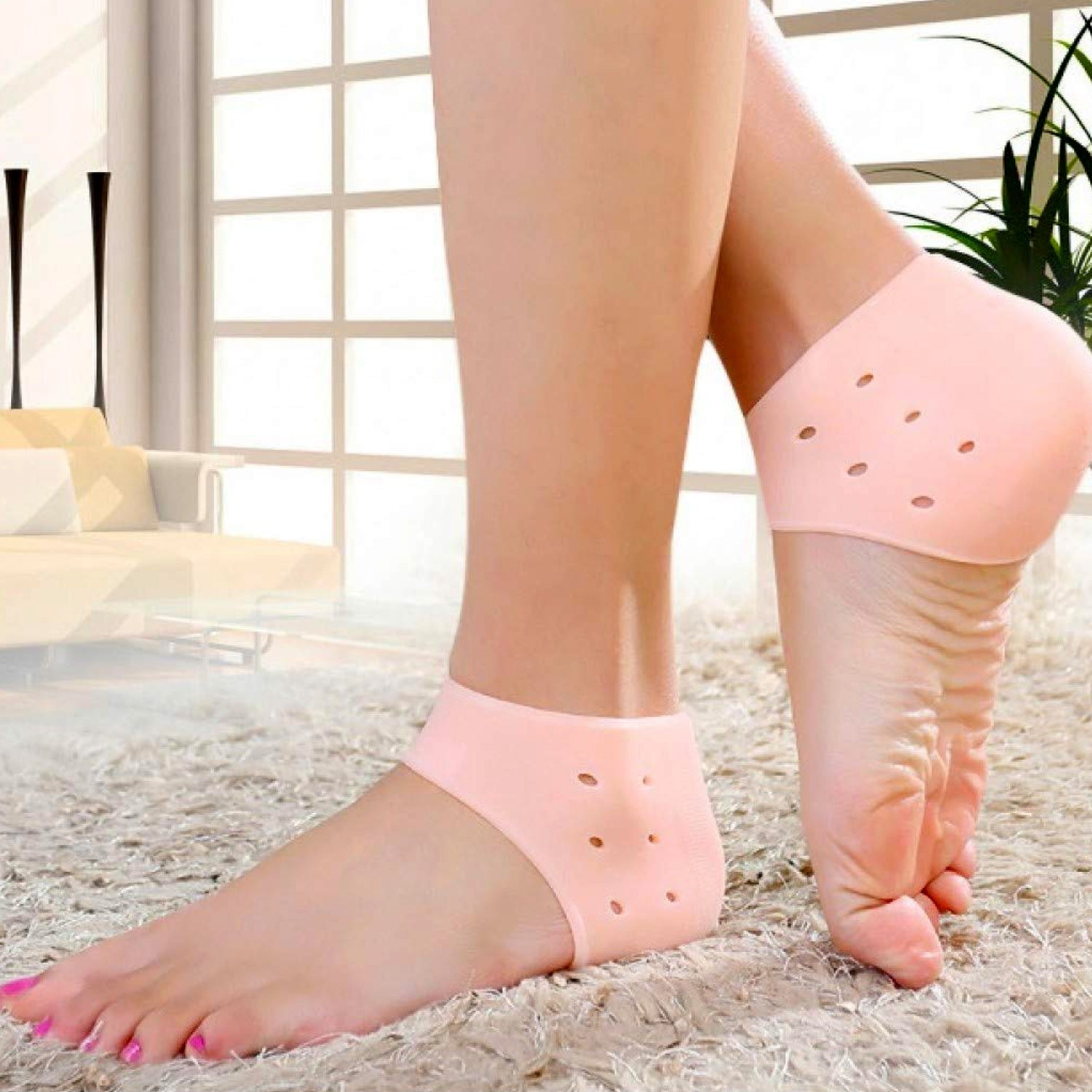 Anti Crack Silicon Gel Heel Moisturizing Socks