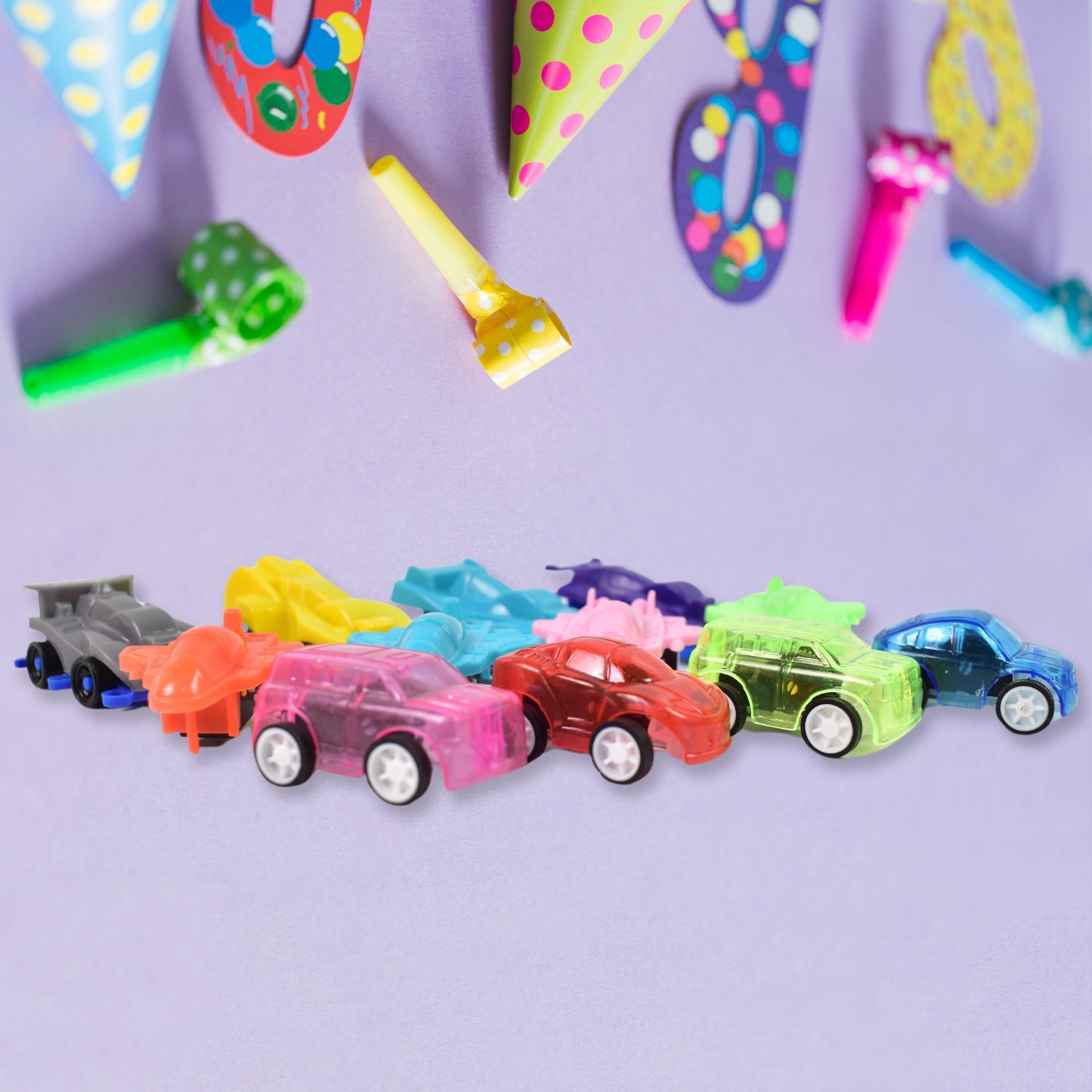 Mini Car Aeroplane Plastic Cartoon Toys