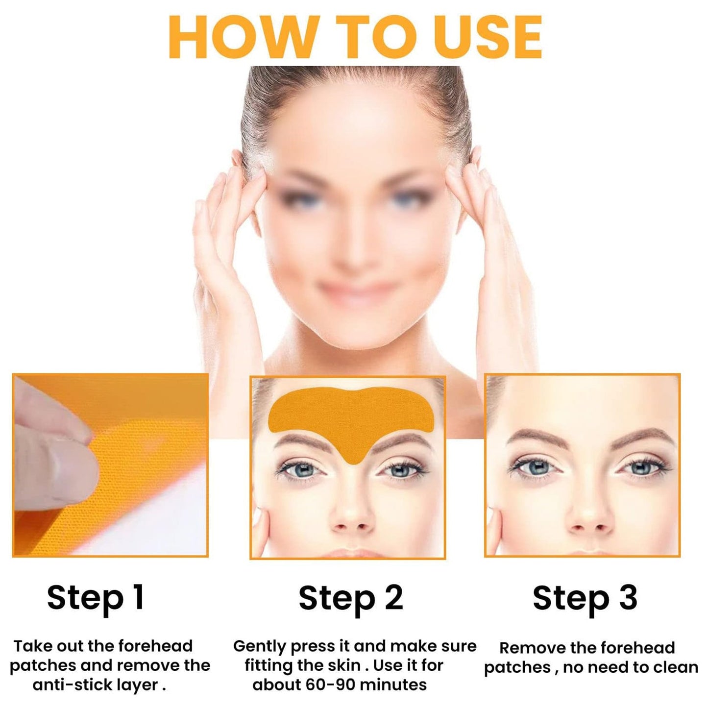 Forehead Wrinkle Smoothing Patches