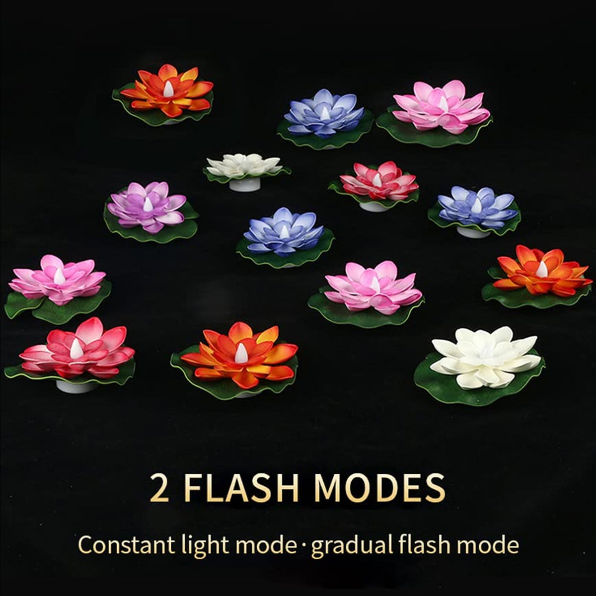 Floating Lotus LED Candles