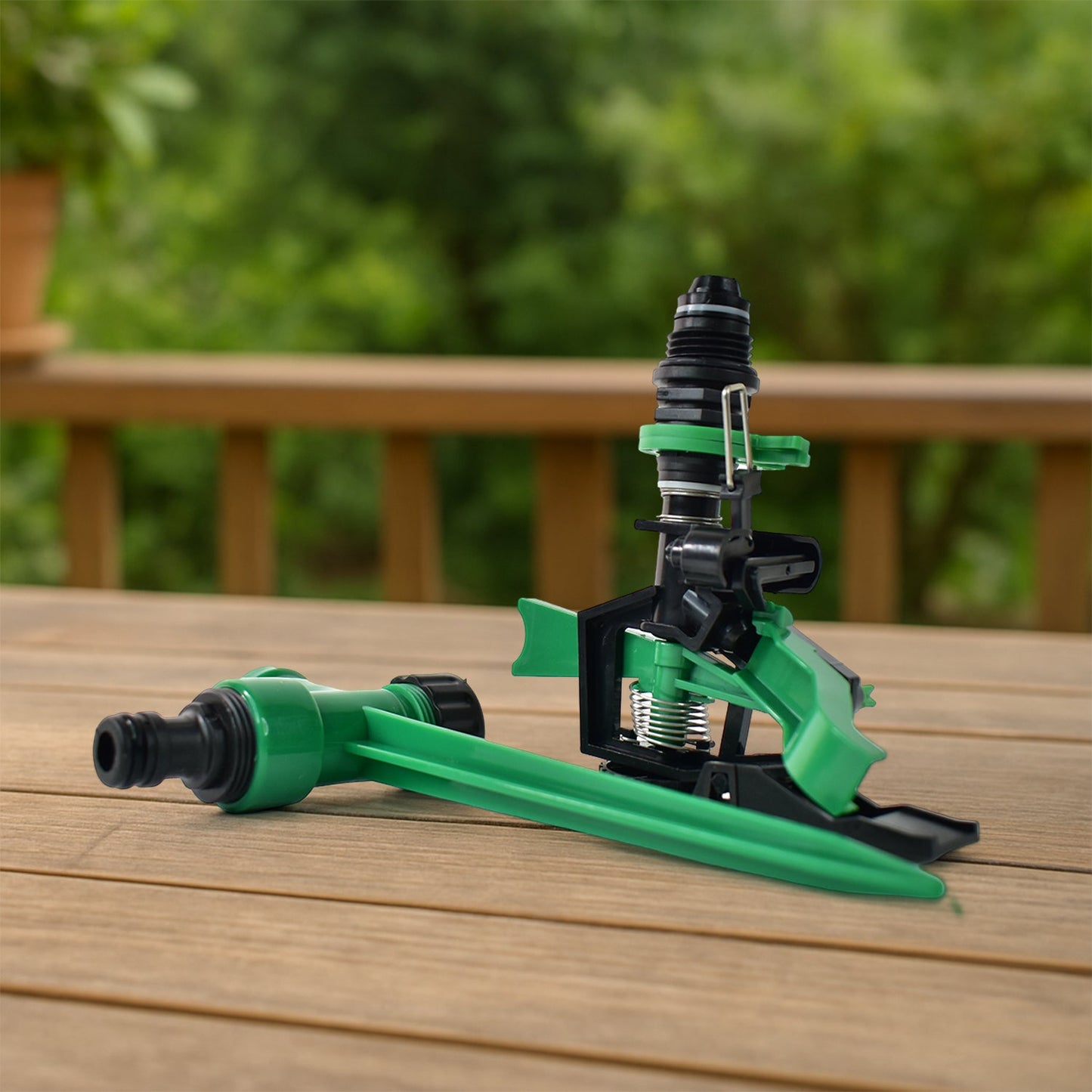 360-degree Rotating Garden Sprinkler