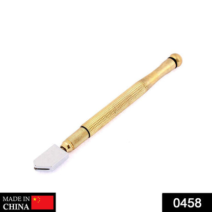 Gold Metal Glass Cutter