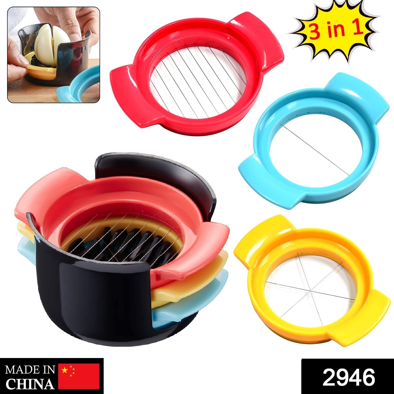 Multifunctional 3 In 1 Stainless Steel