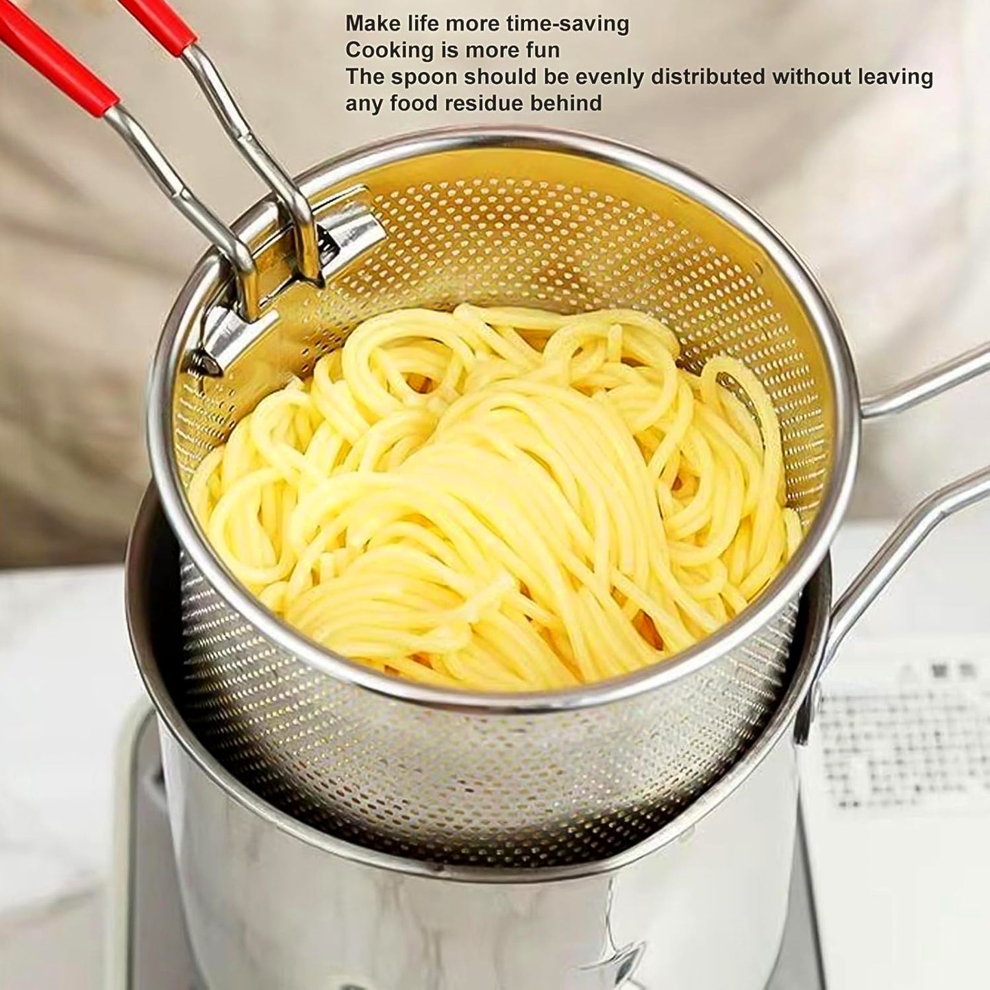 Stainless Steel Frying Pot (2 Pc)