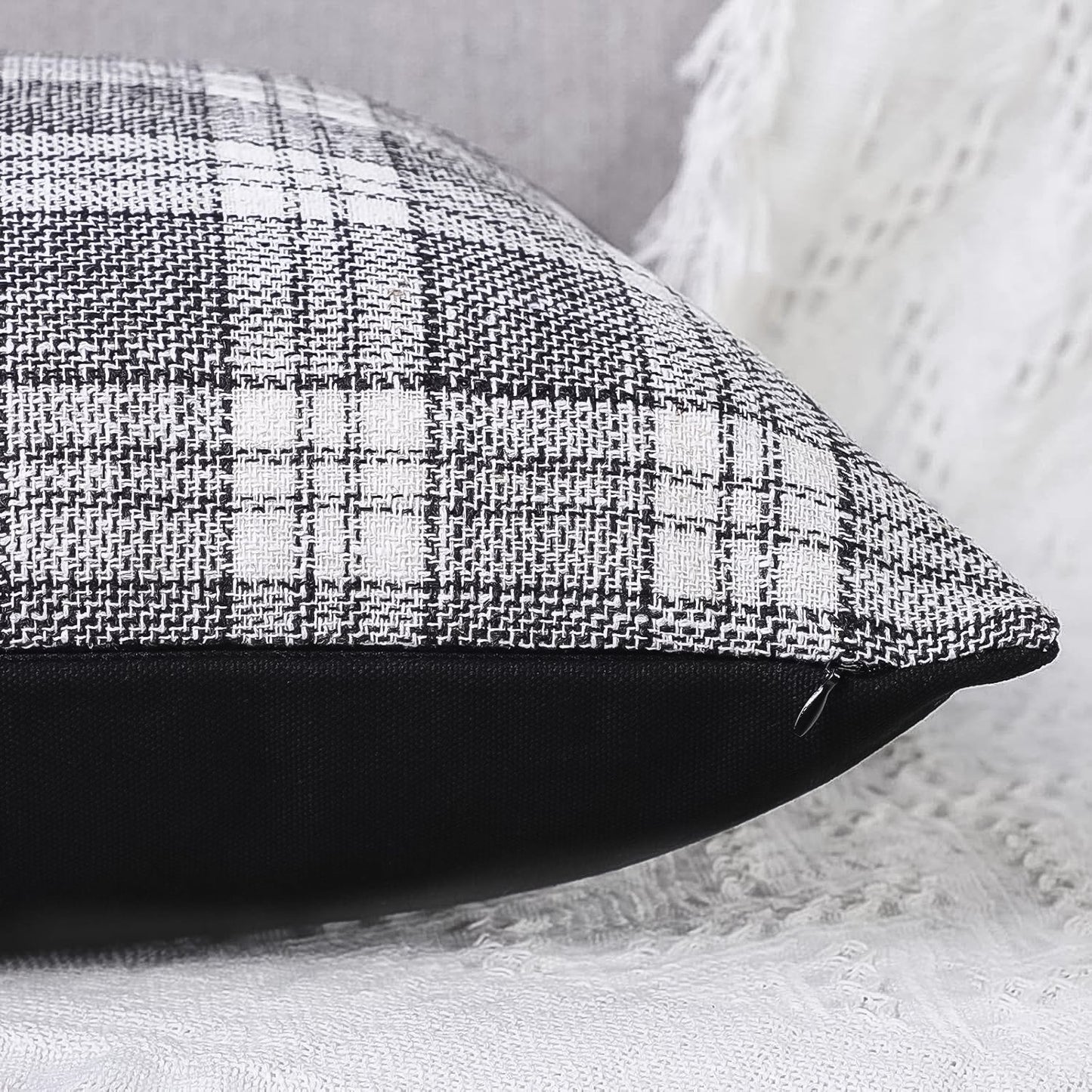 Pillow Covers Cushion Cases Soft Leather