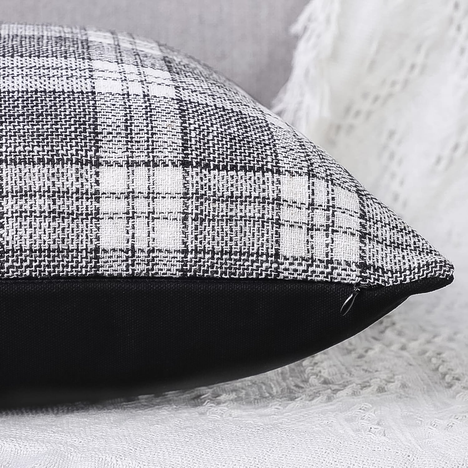 Pillow Covers Cushion Cases Soft Leather