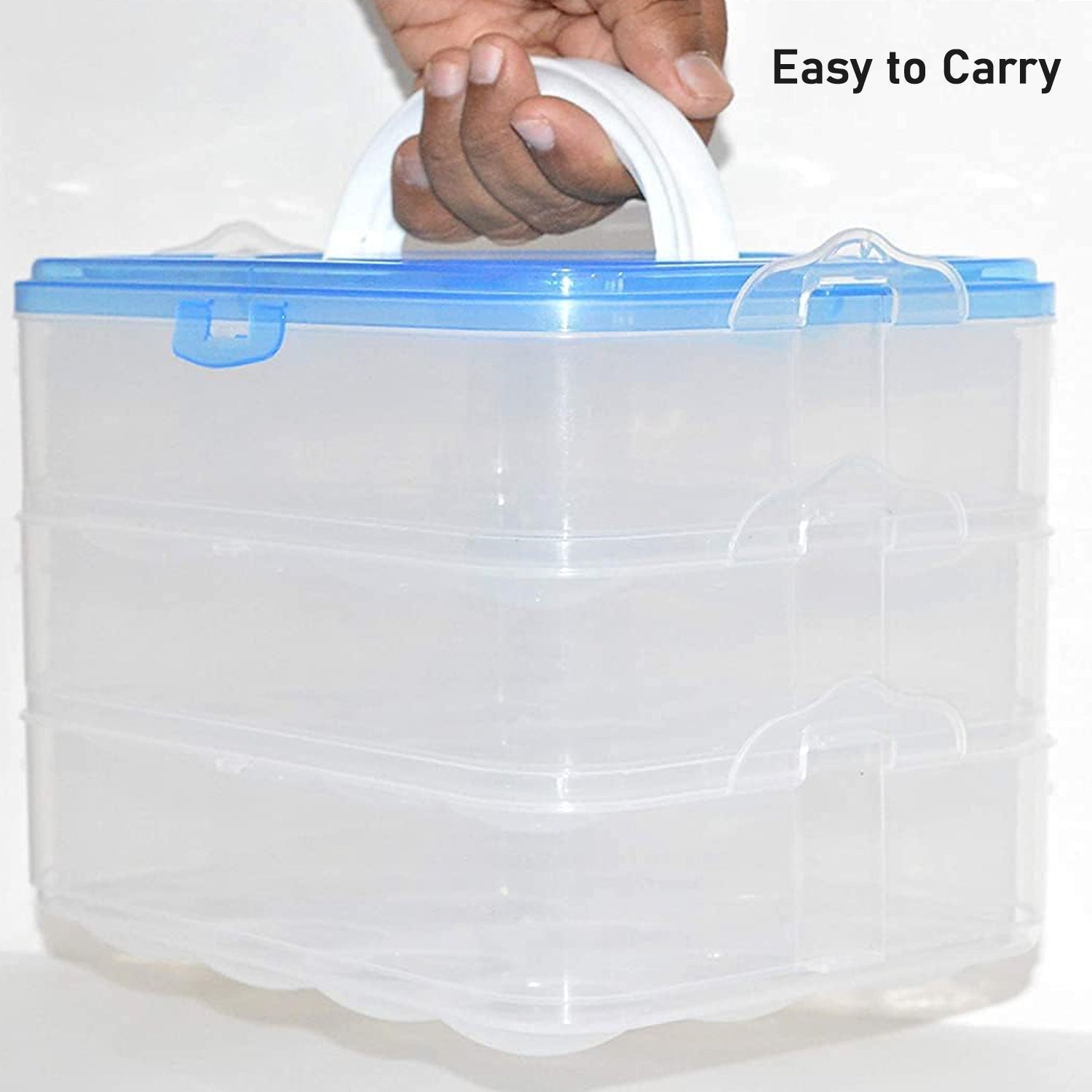 3-layer Plastic Refrigerator Egg Storage Box