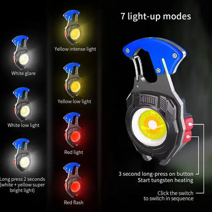 Rechargeable Keychain Flashlight