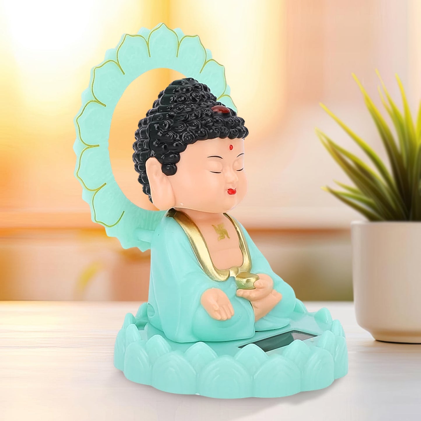 Solar Buddha Statue