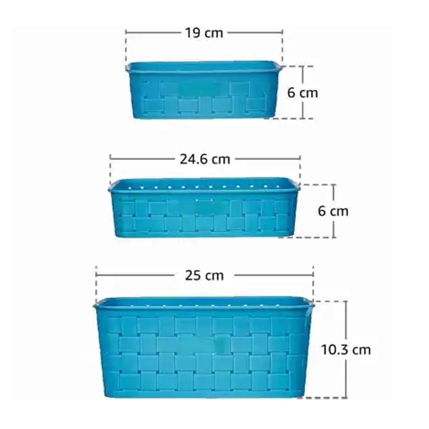 Smart Kitchen Storage Baskets – Set of 3