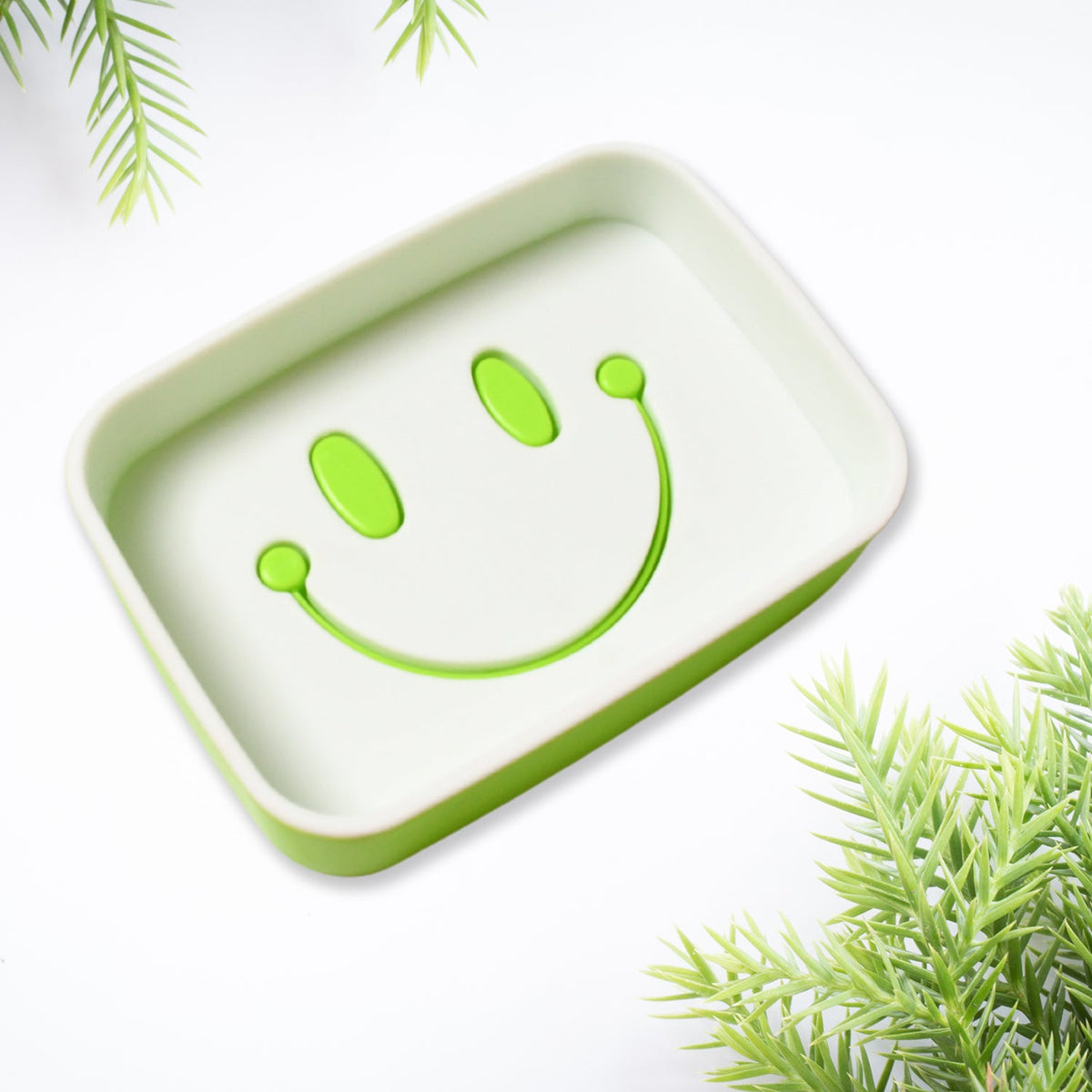 Cute Smiley Face Travel Soap Container