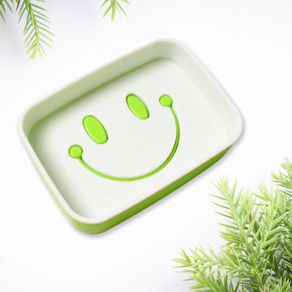 Cute Smiley Face Travel Soap Container