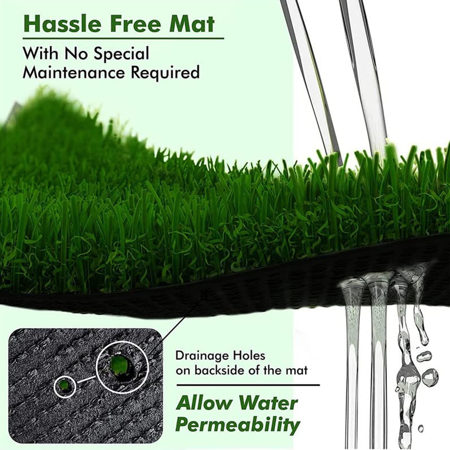 Artificial Grass Turf – Pack of 1