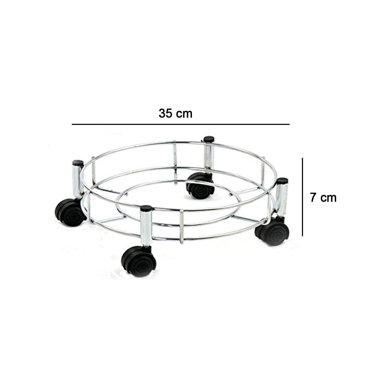 Stainless Steel Cylinder Trolley