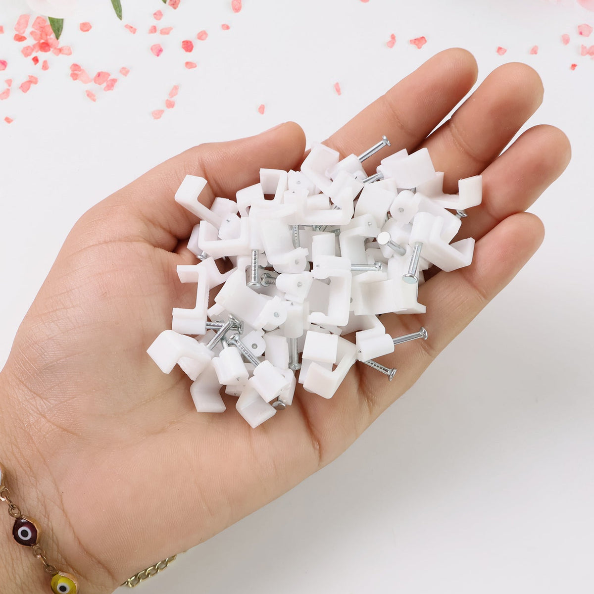 Nail Cable Clip Set