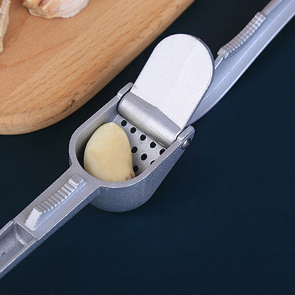 Heavy-Duty Aluminum Garlic Press
