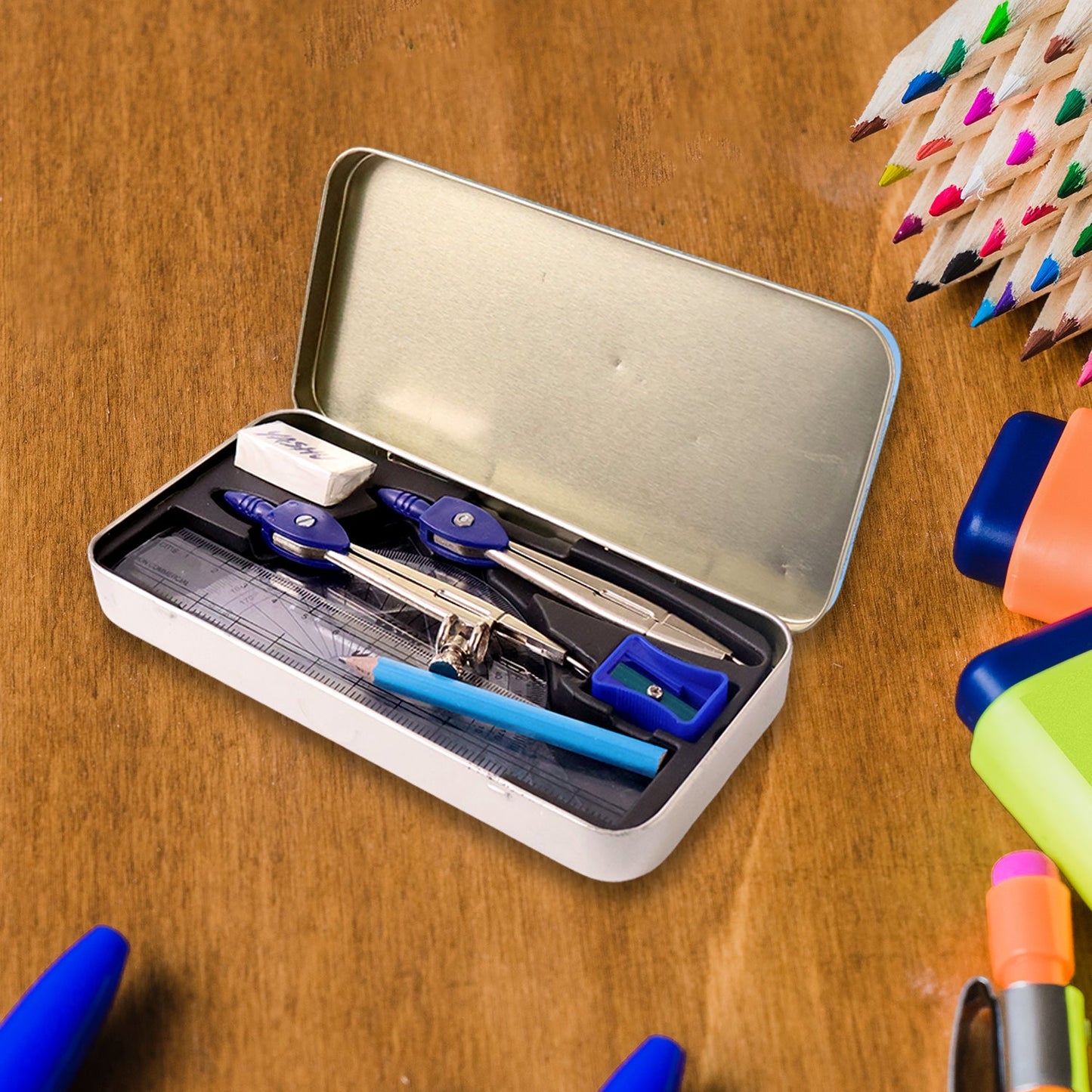 Geometry Box Set With Compass