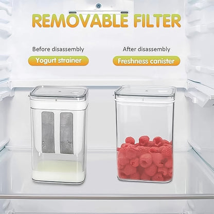 2 in 1 Yogurt Strainer
