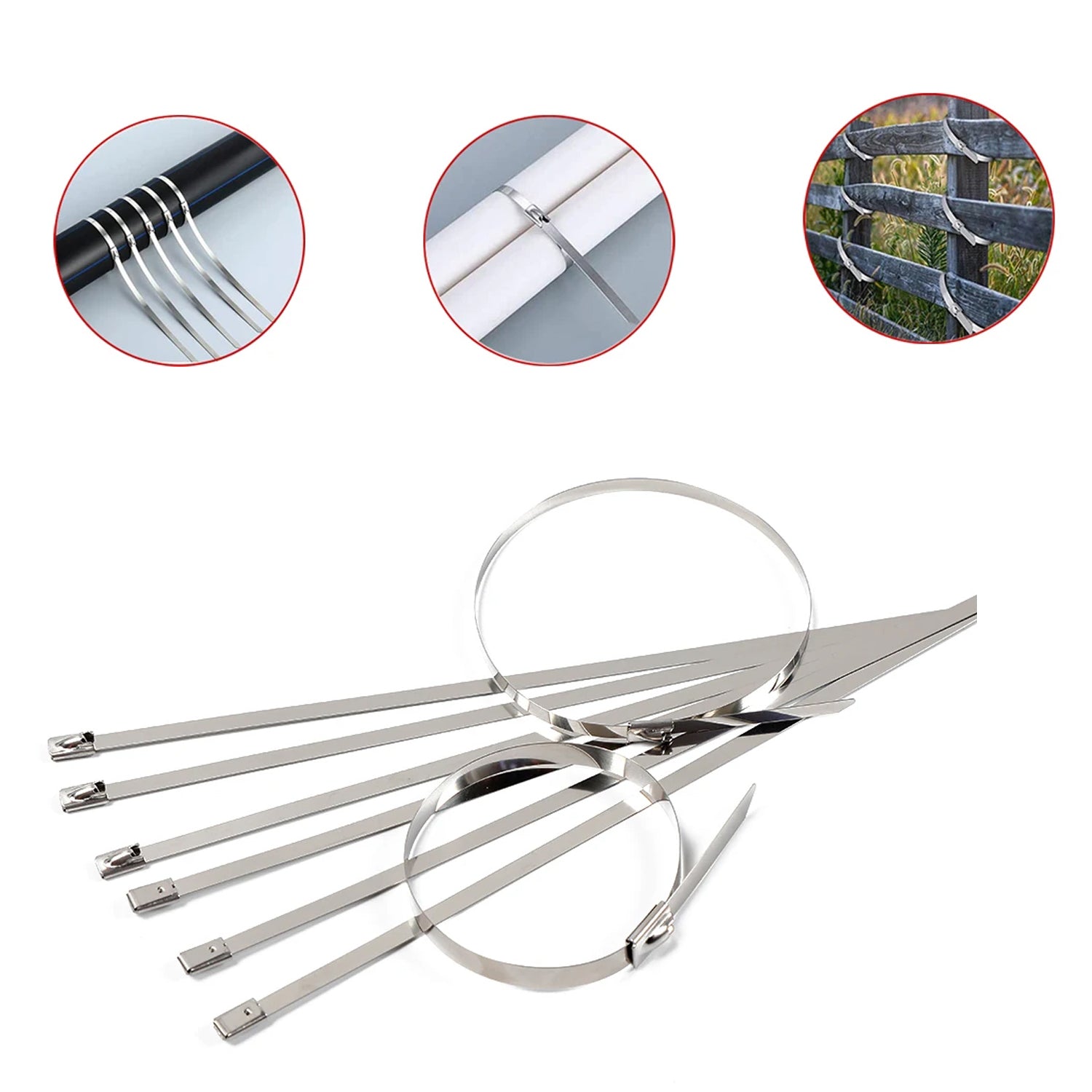 Steel Cable Tie Set