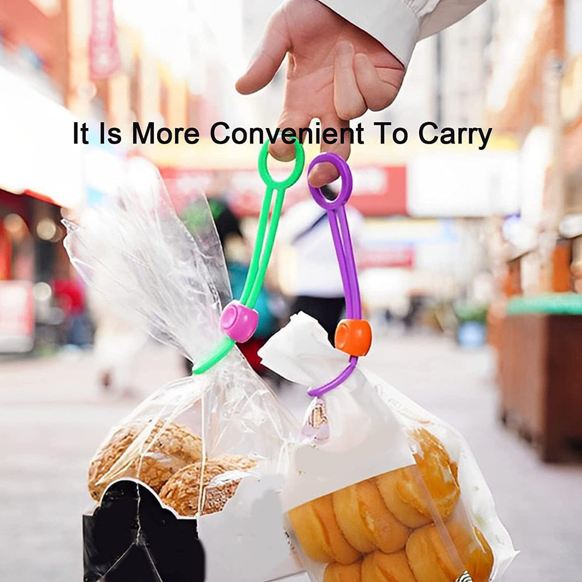 Multi-Purpose TPE Bag Clip
