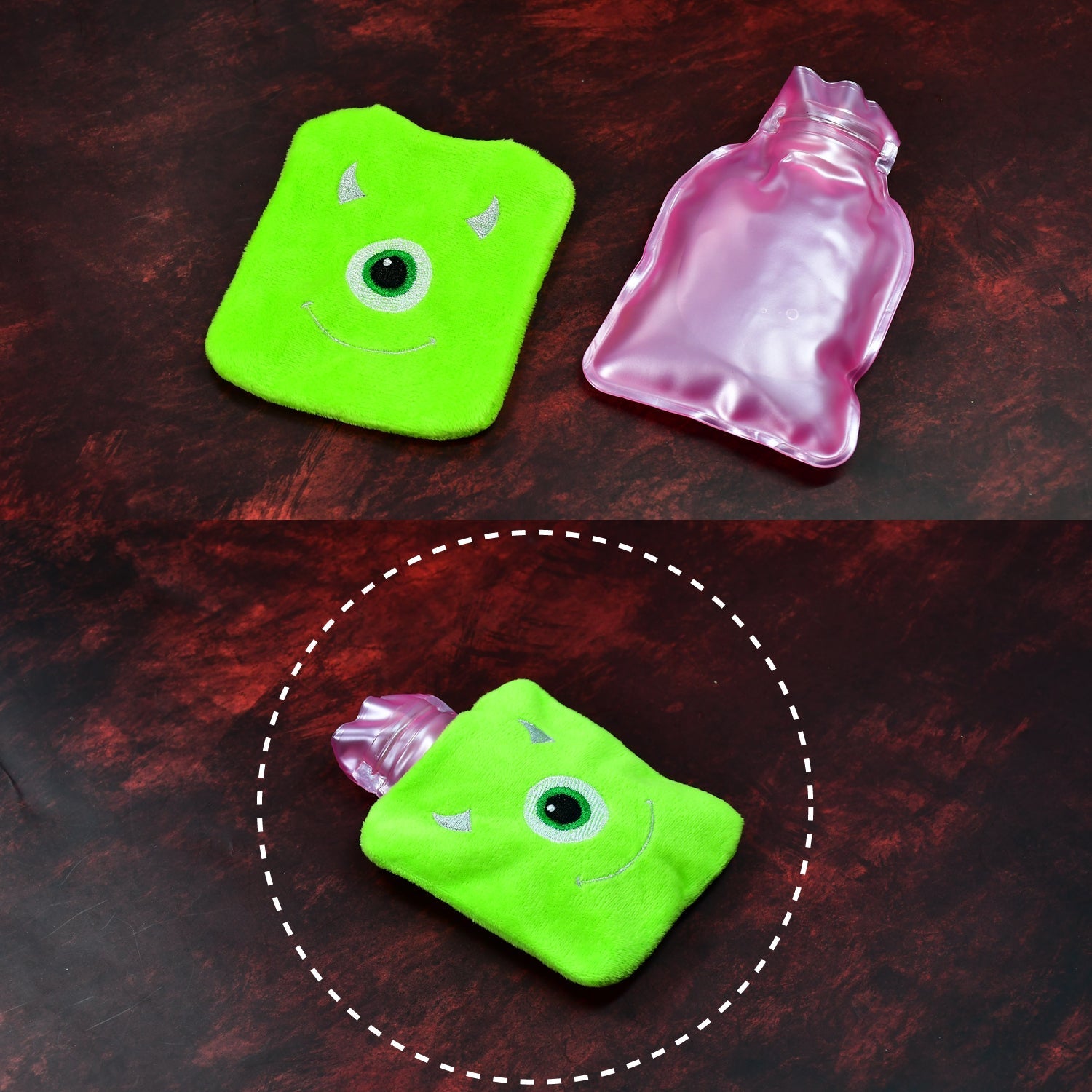Monster Print Hot Water Bag
