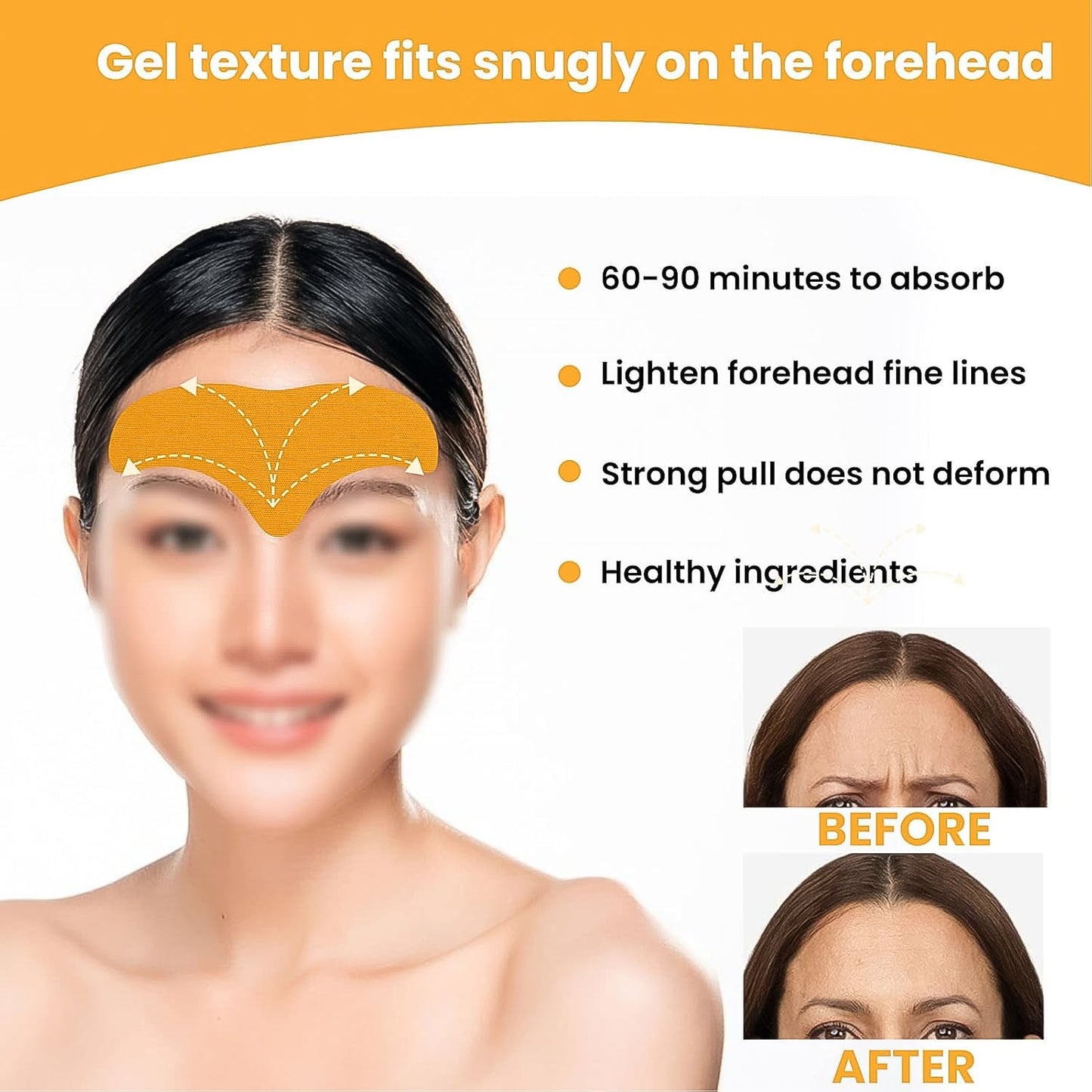 Forehead Wrinkle Smoothing Patches