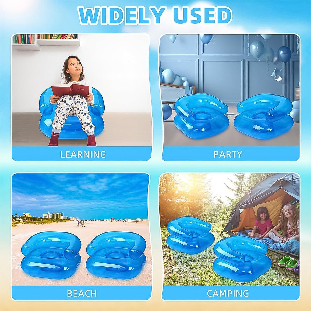 Inflatable Kids Sofa Chair