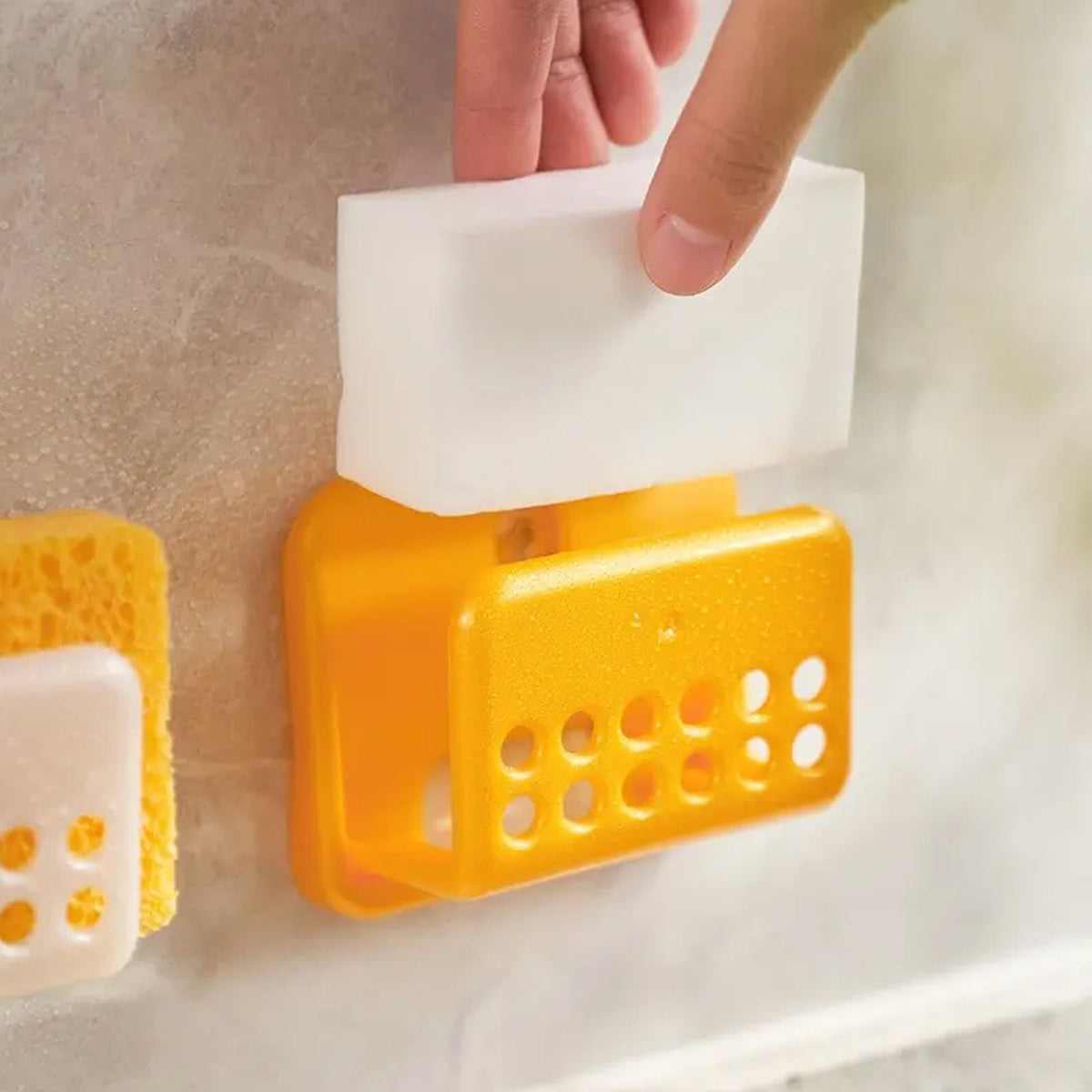 Self-Adhesive Sponge Holder