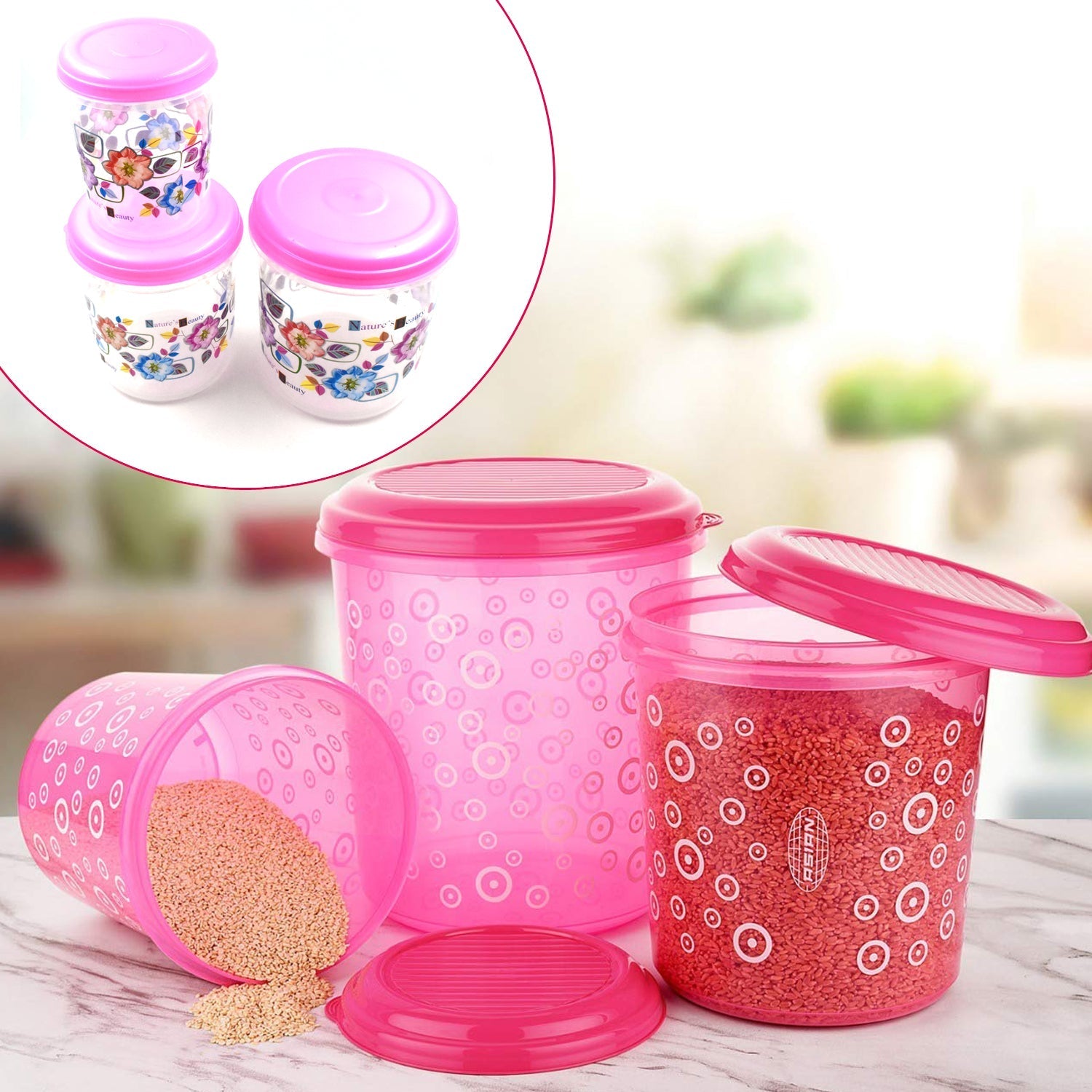 Airtight Pantry Containers Set