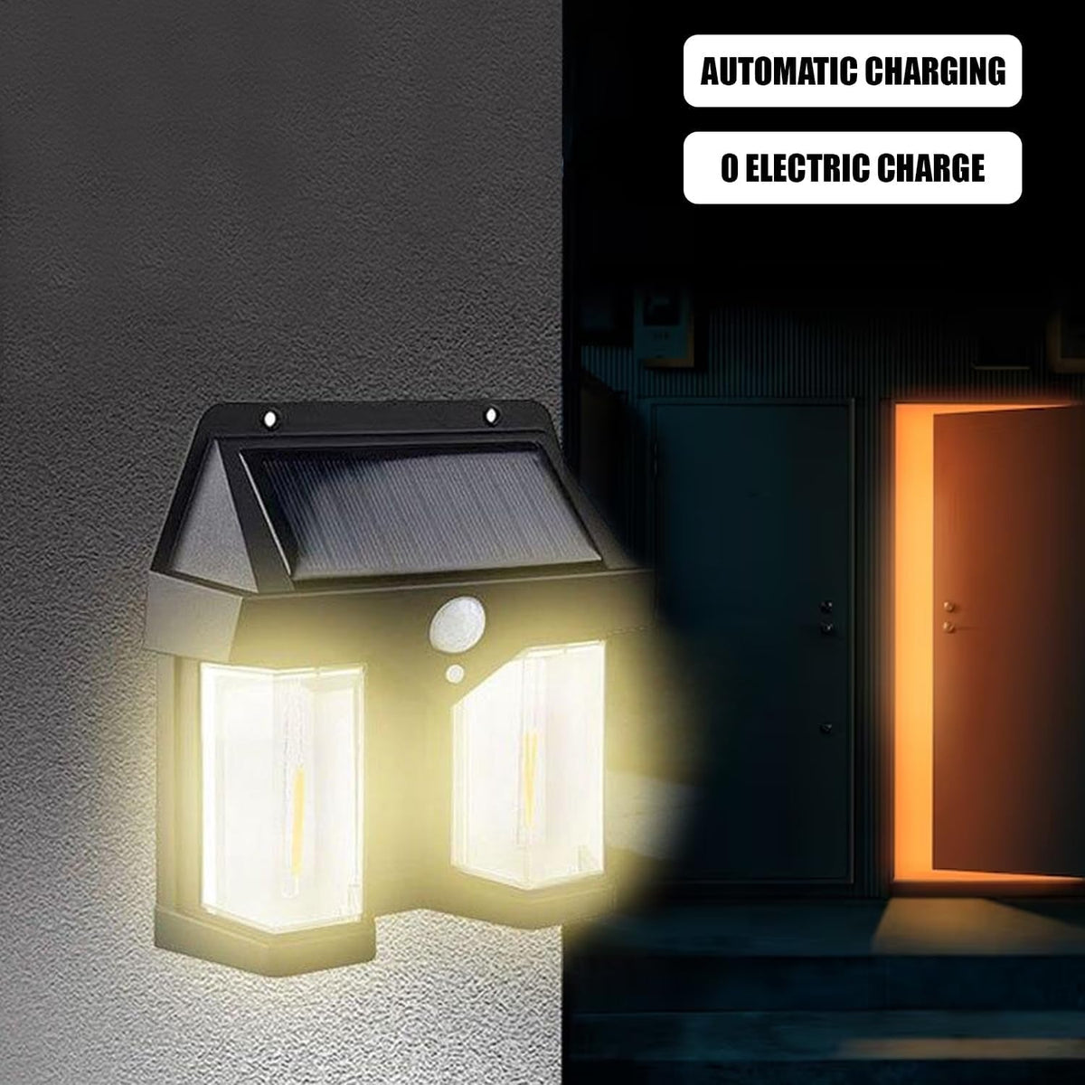 Outdoor Solar Wall Lamp
