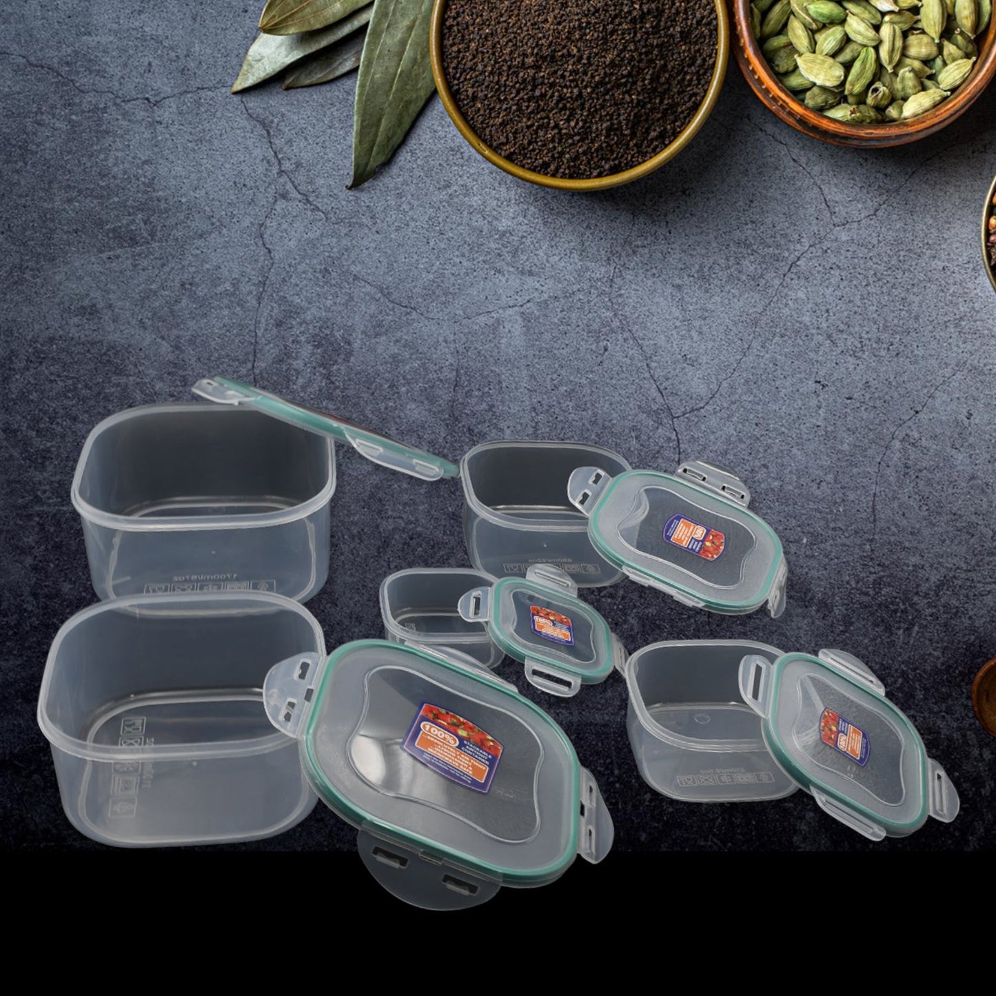Snap-Seal Storage Containers