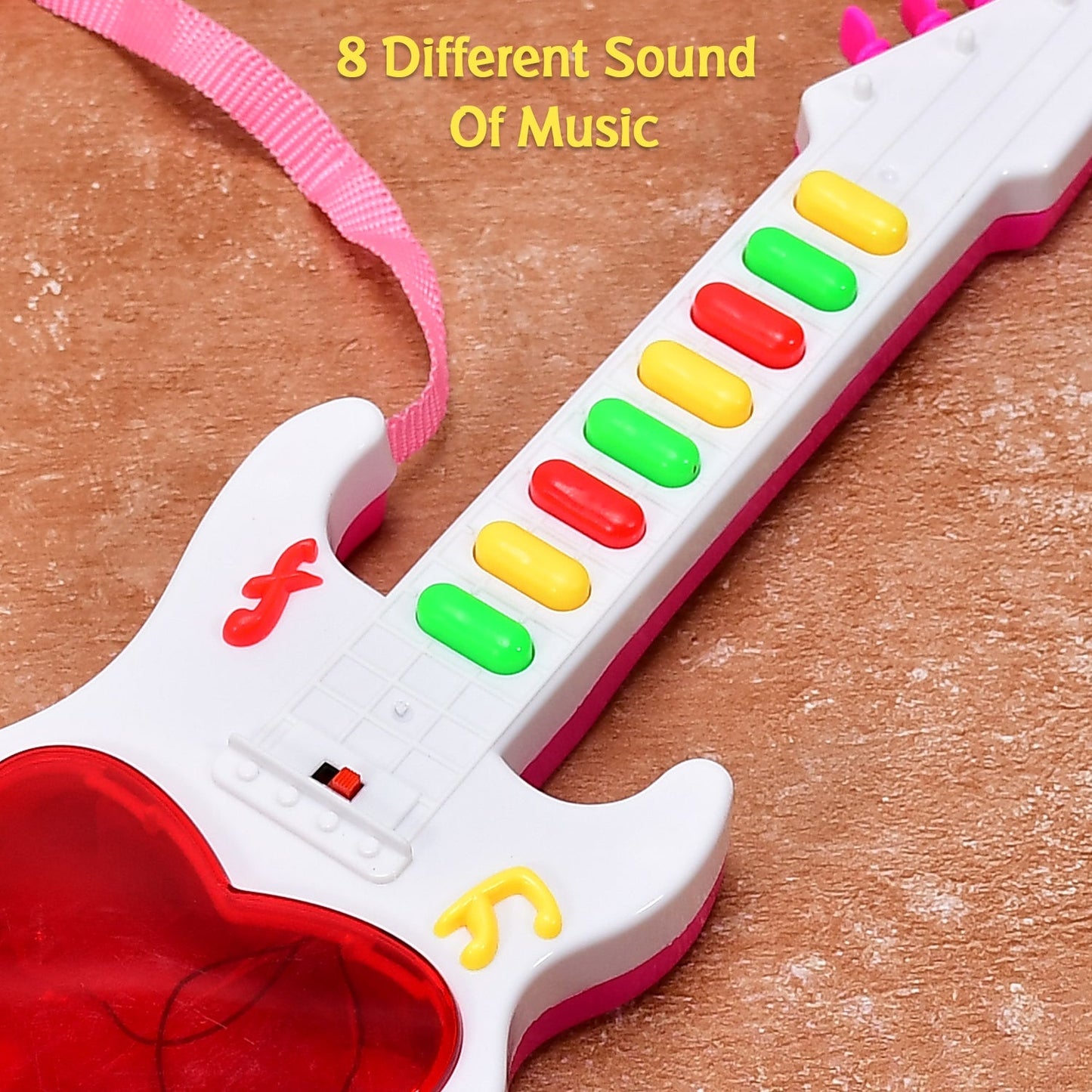 Battery Operated Musical Instruments Mini Guitar