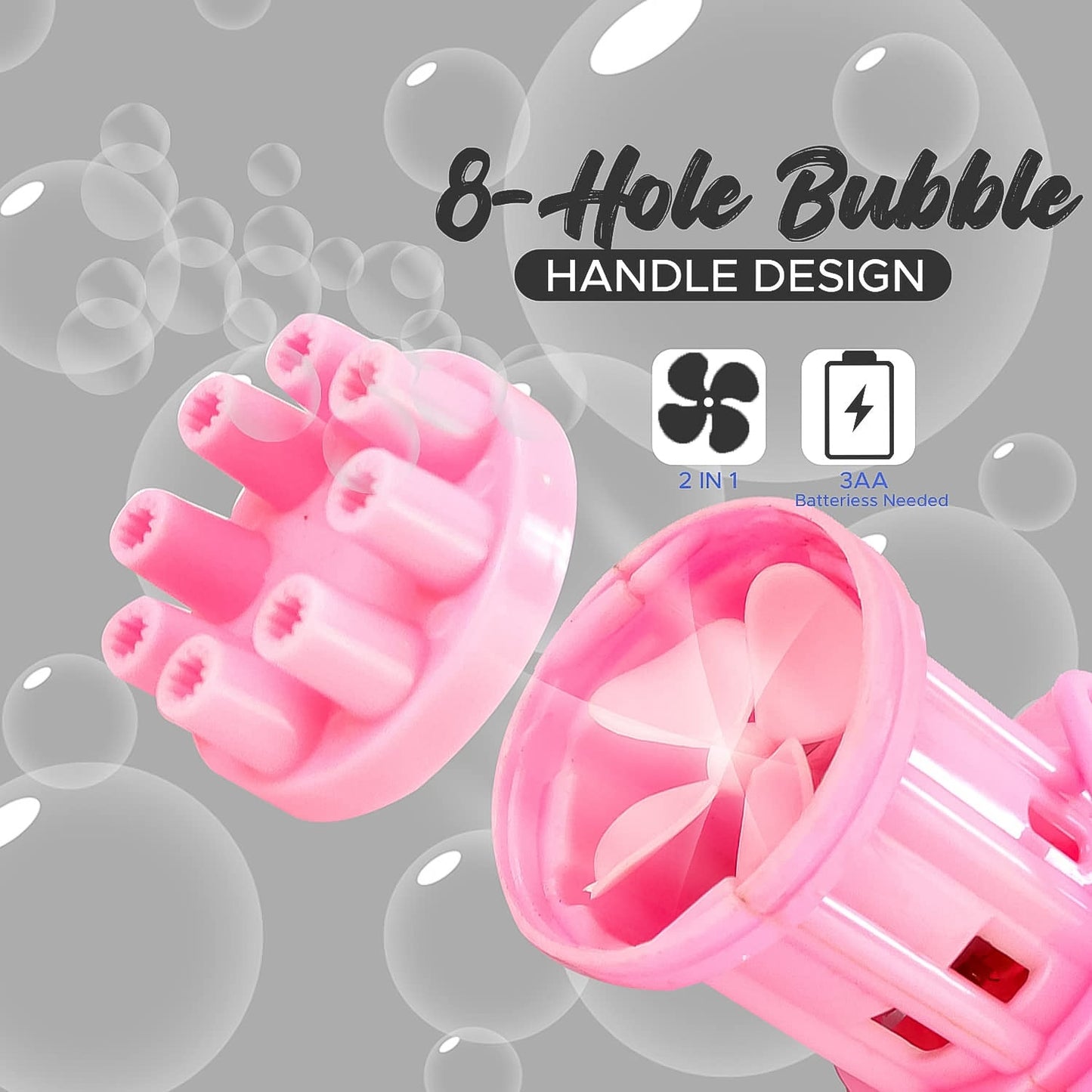 Battery Operated Bubbles Gun