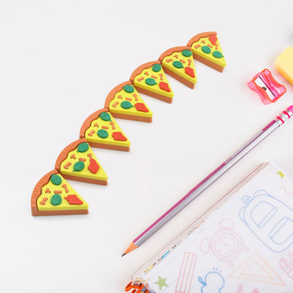Pizza Slice Erasers (7-Pack)