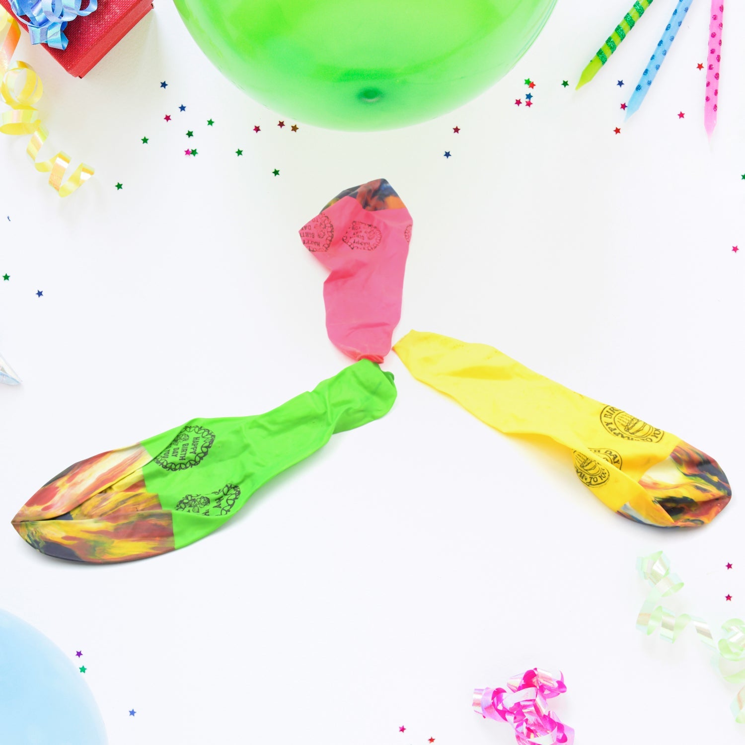 Giant Rainbow Party Balloons