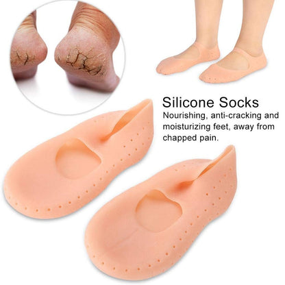 Anti Crack Silicone Gel Moisturising Socks