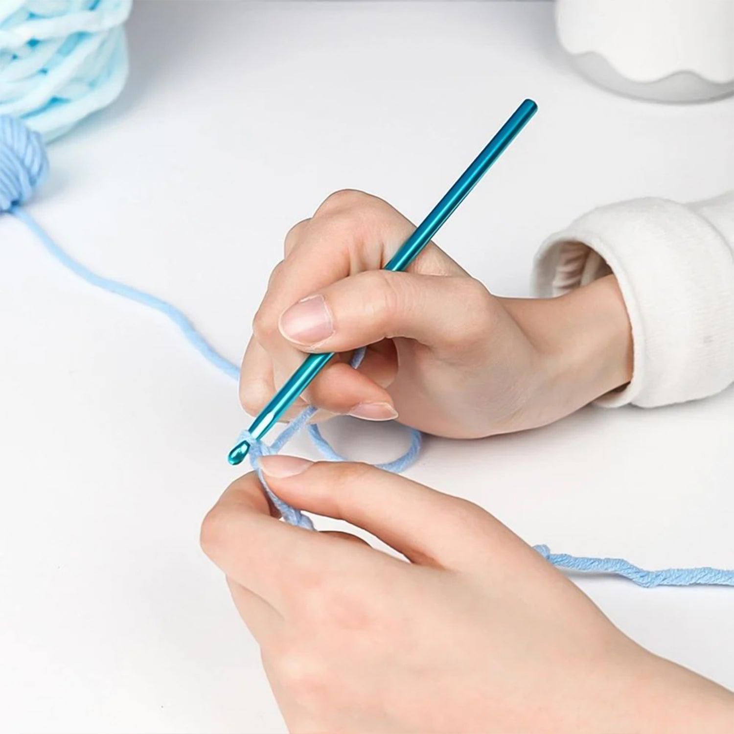Aluminium Crochet Needle Set