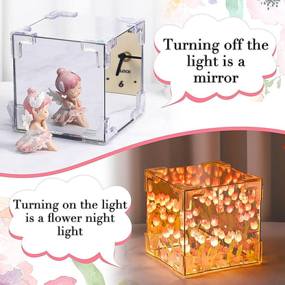 Tulip Mirror Night Lamp
