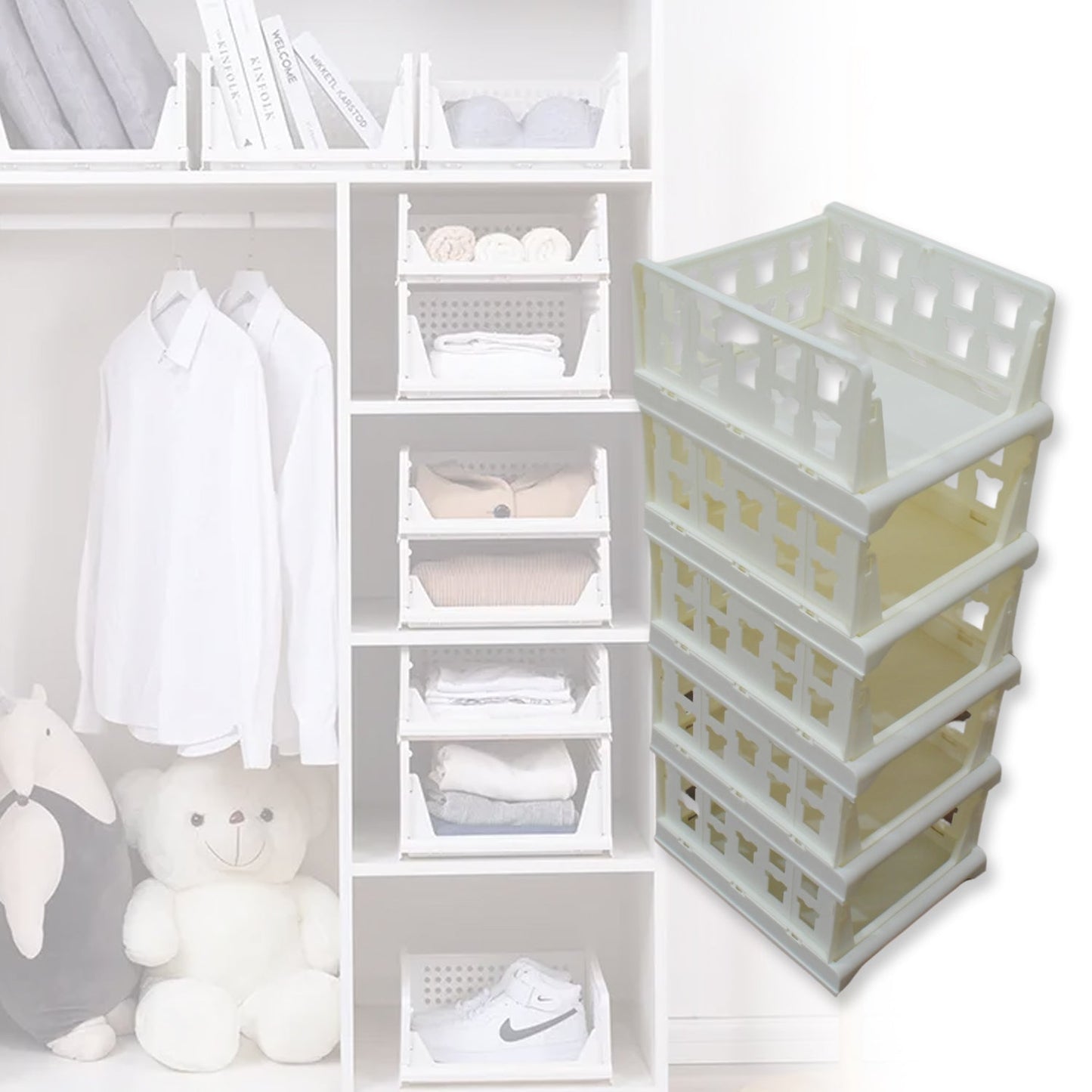 Stackable Ventilated Storage Cart
