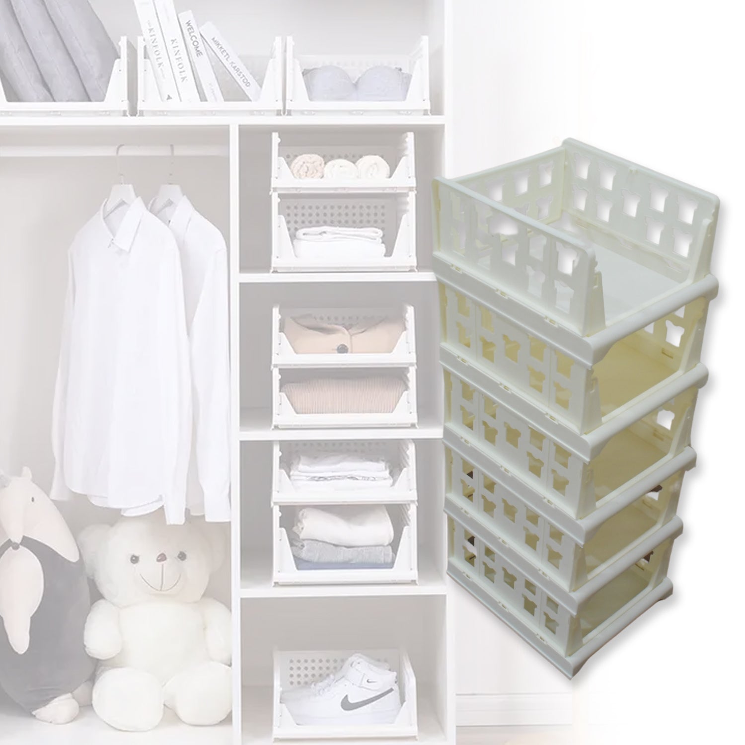 Stackable Ventilated Storage Cart
