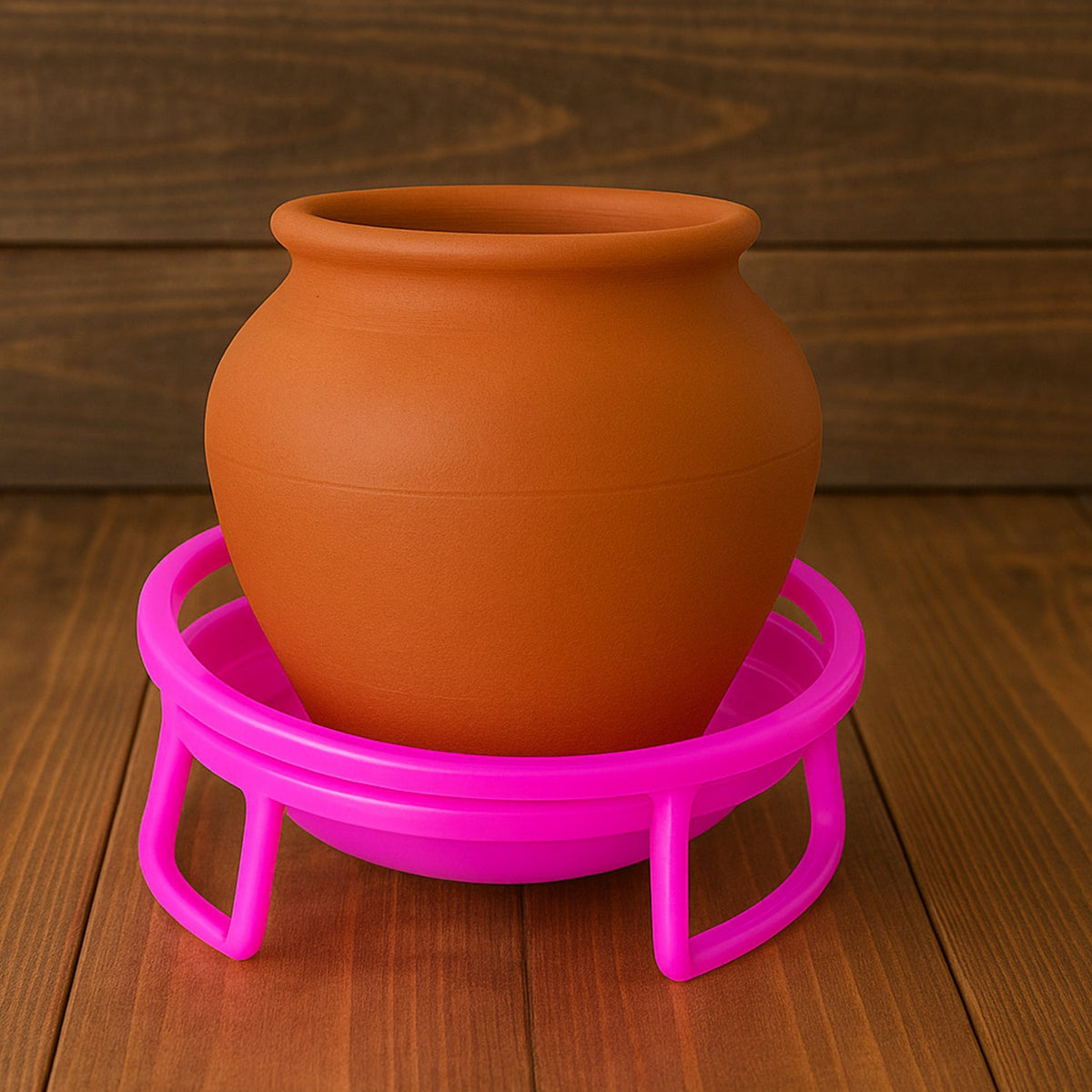 Plastic Water Pot Stand Set (2 Pc)