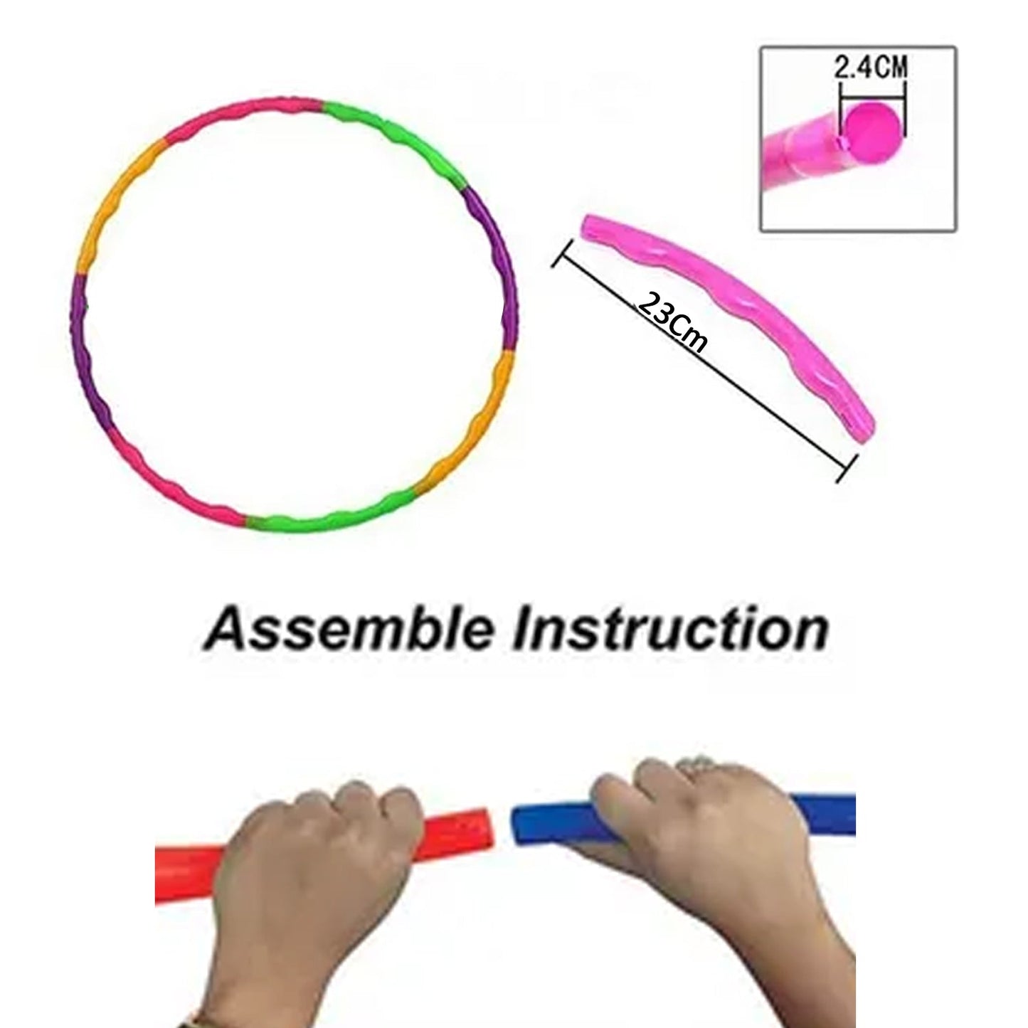Hoops Hula Interlocking Exercise Ring