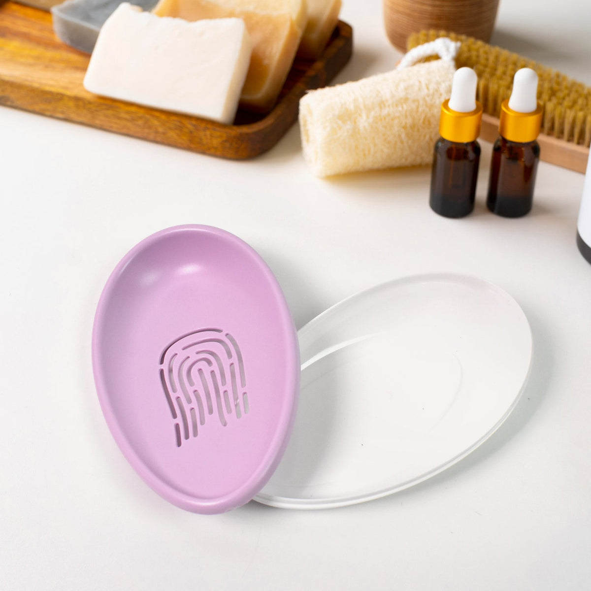 Drainable Soap Holder Tray