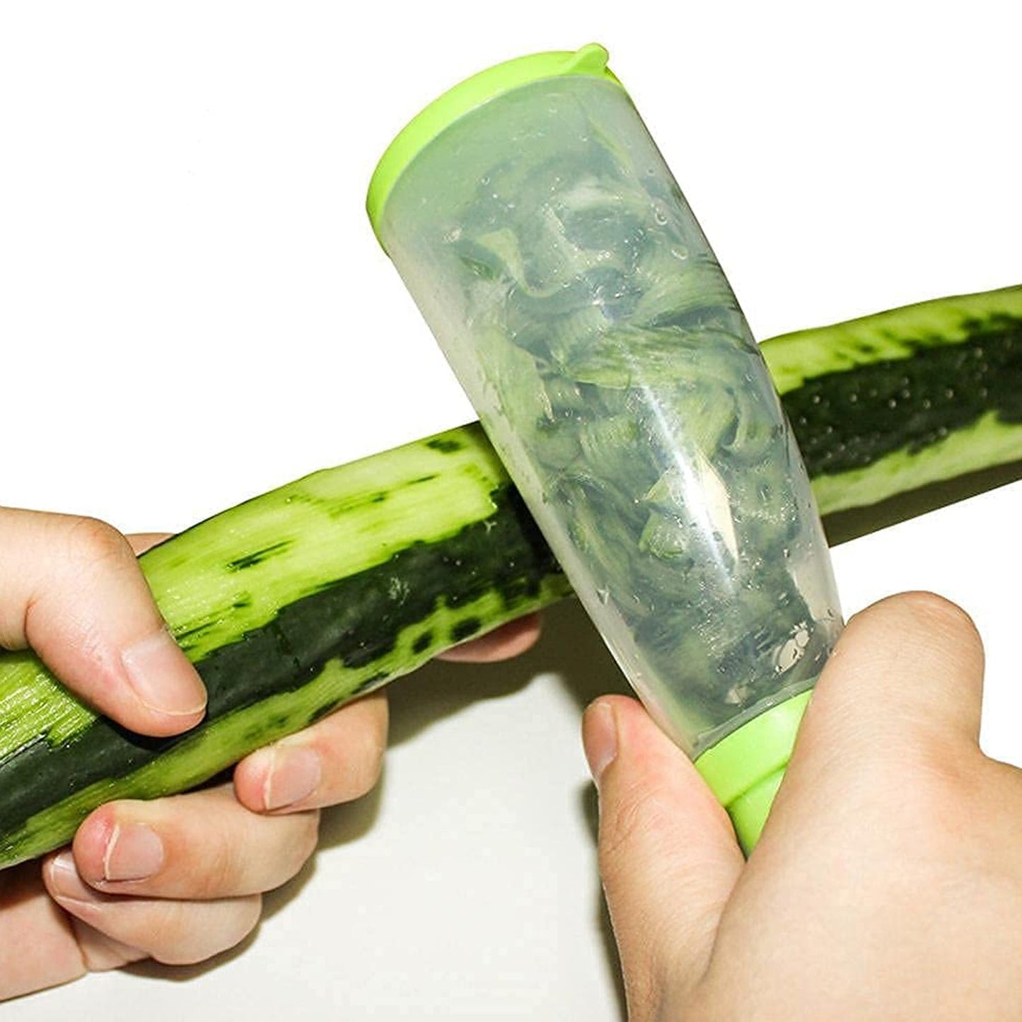 Smart Peeler with Catch Container
