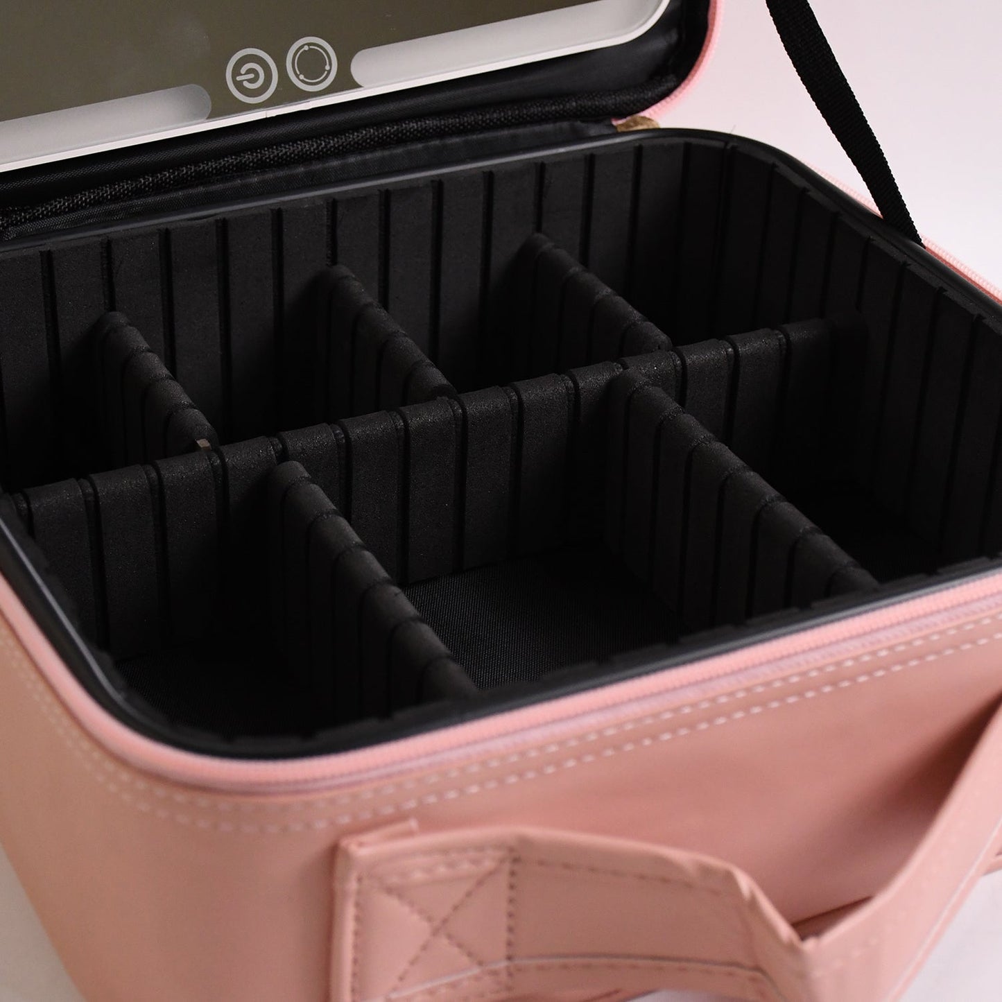 LED Makeup Organizer with Mirror