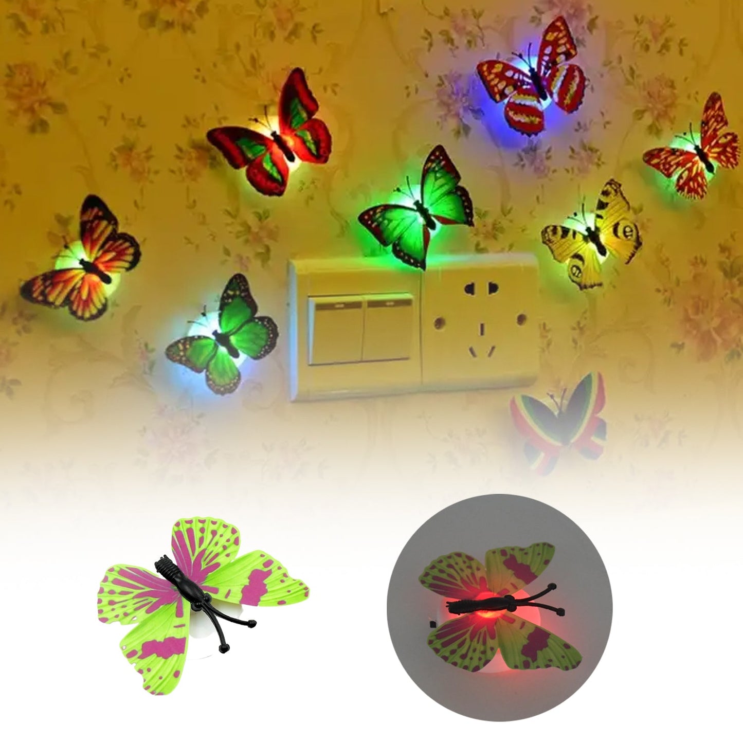 Color Changing Butterfly Lamp