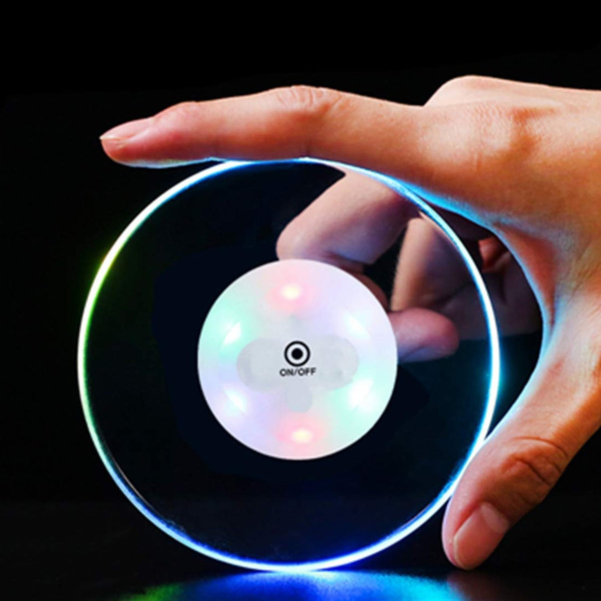 Color-Changing LED Party Coasters