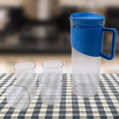 Unbreakable Premium Jug with Glasses