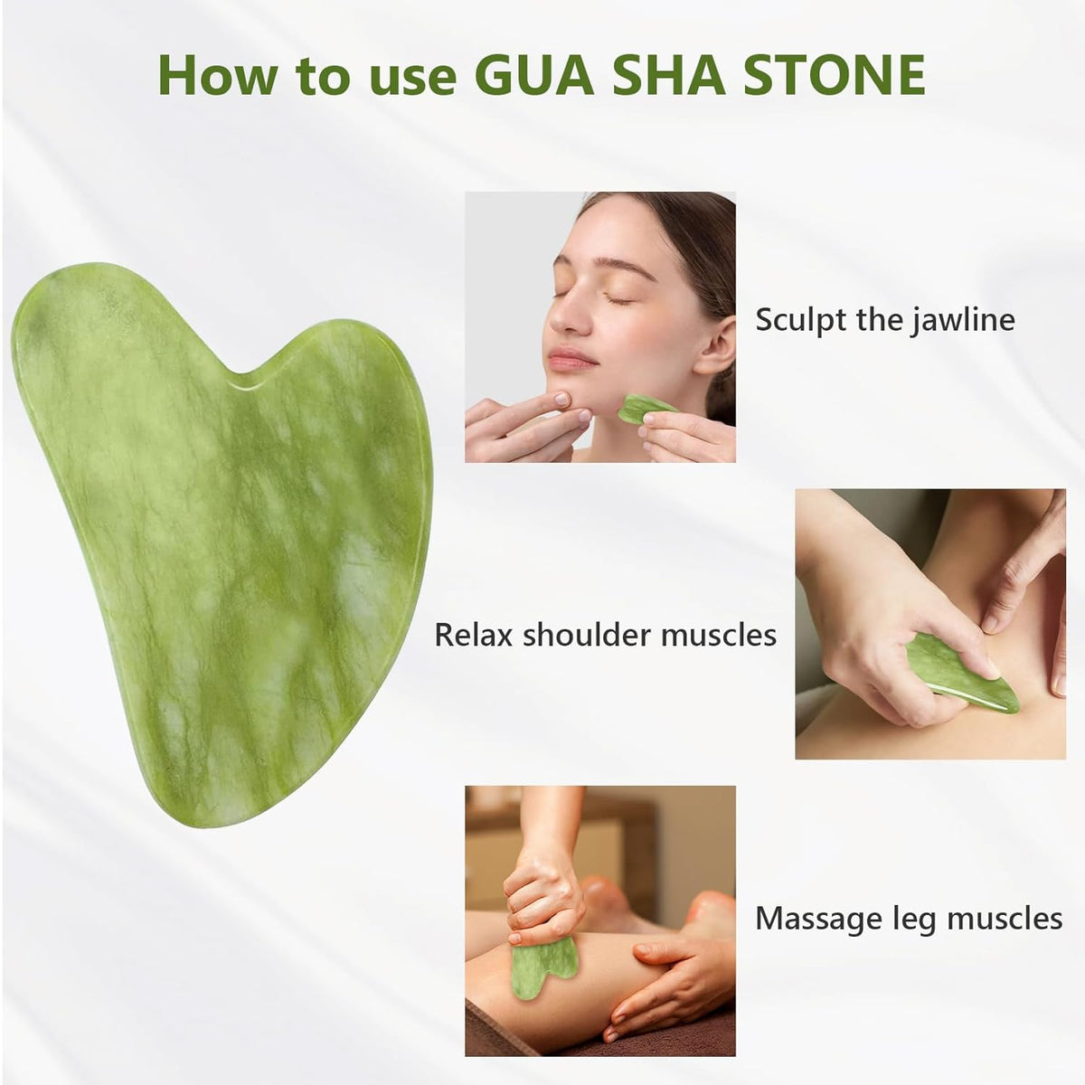 Jade Roller & Gua Sha Set